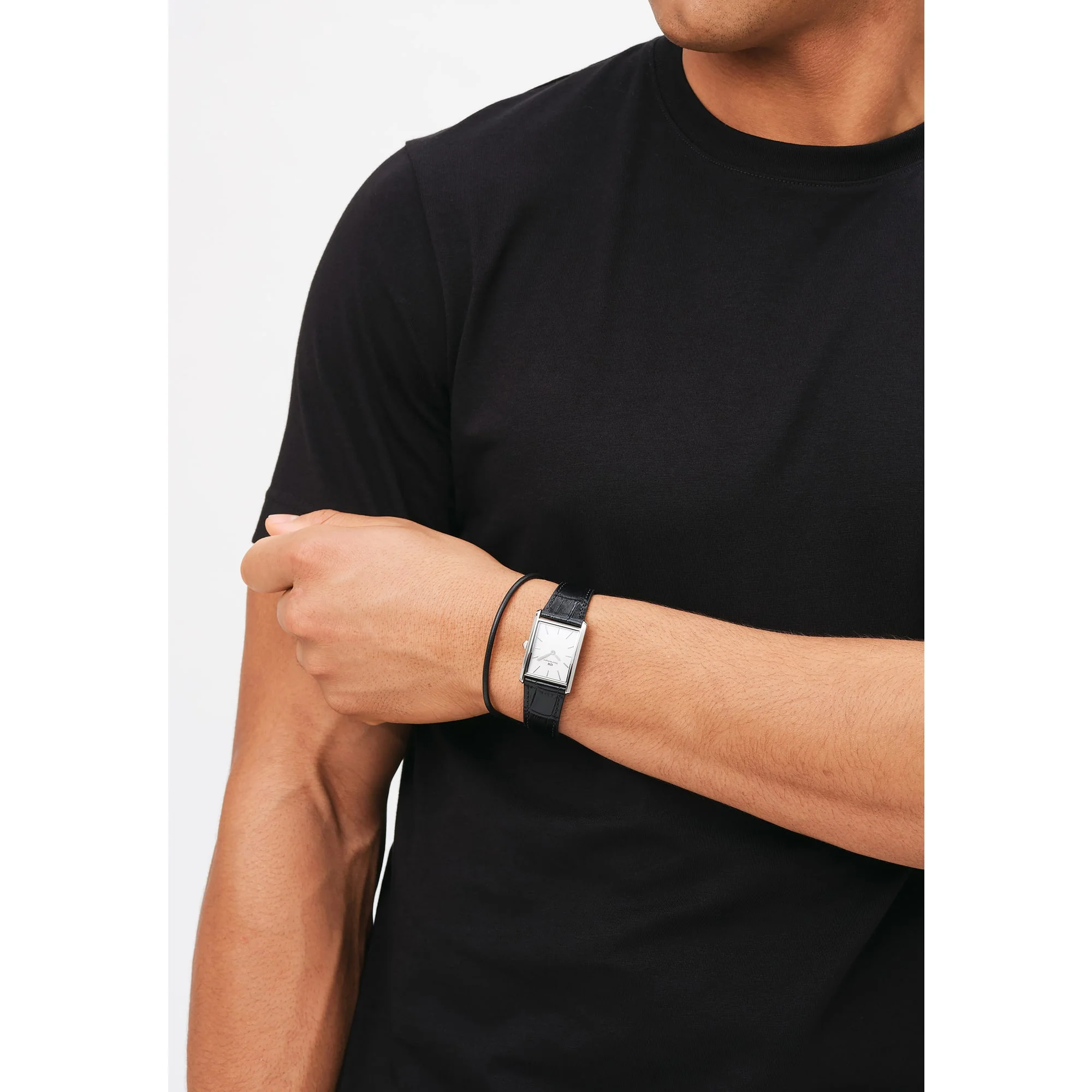 Bound Black Crocodile Silver - Image 6