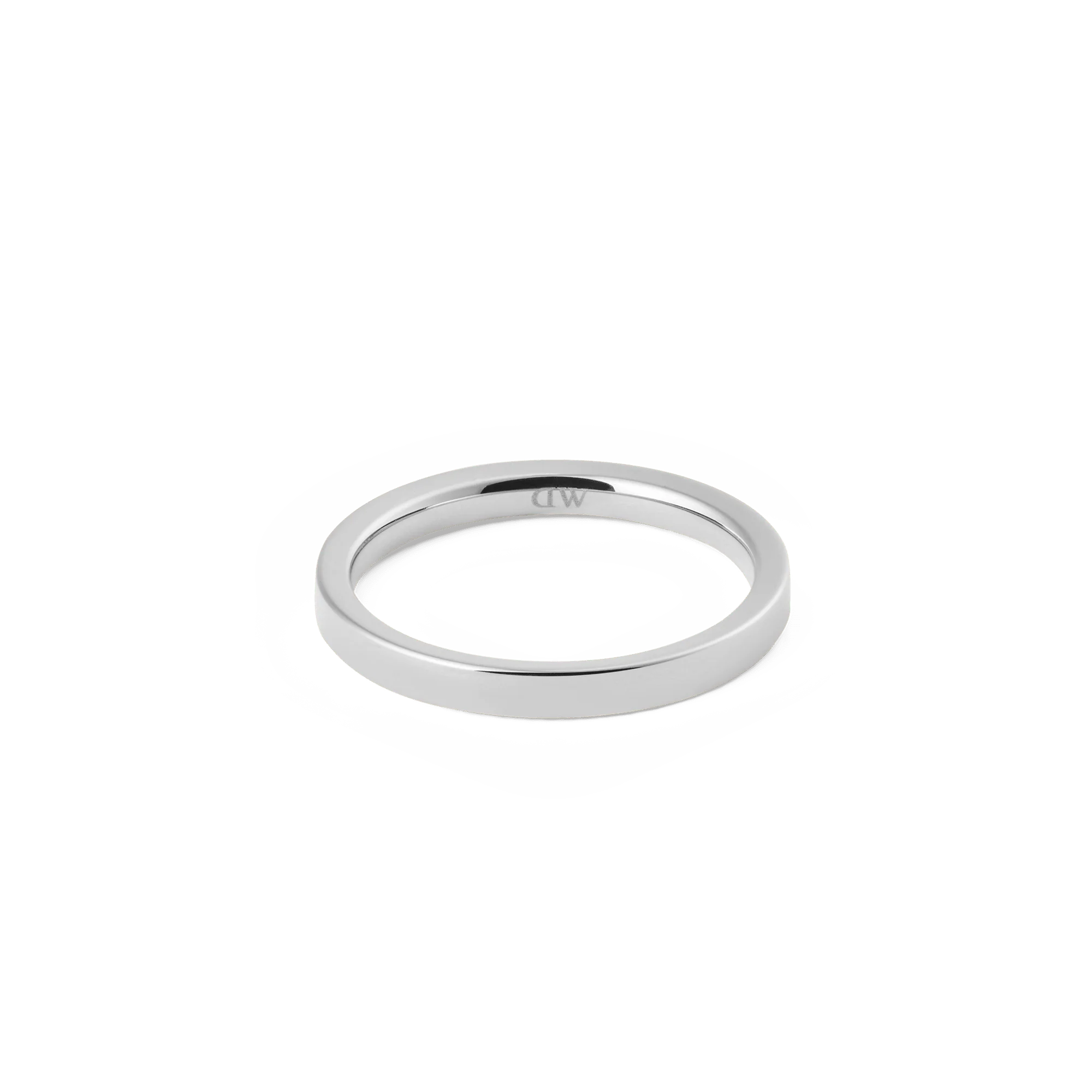 Line Ring Polished Silver 2.5mm - Image 4