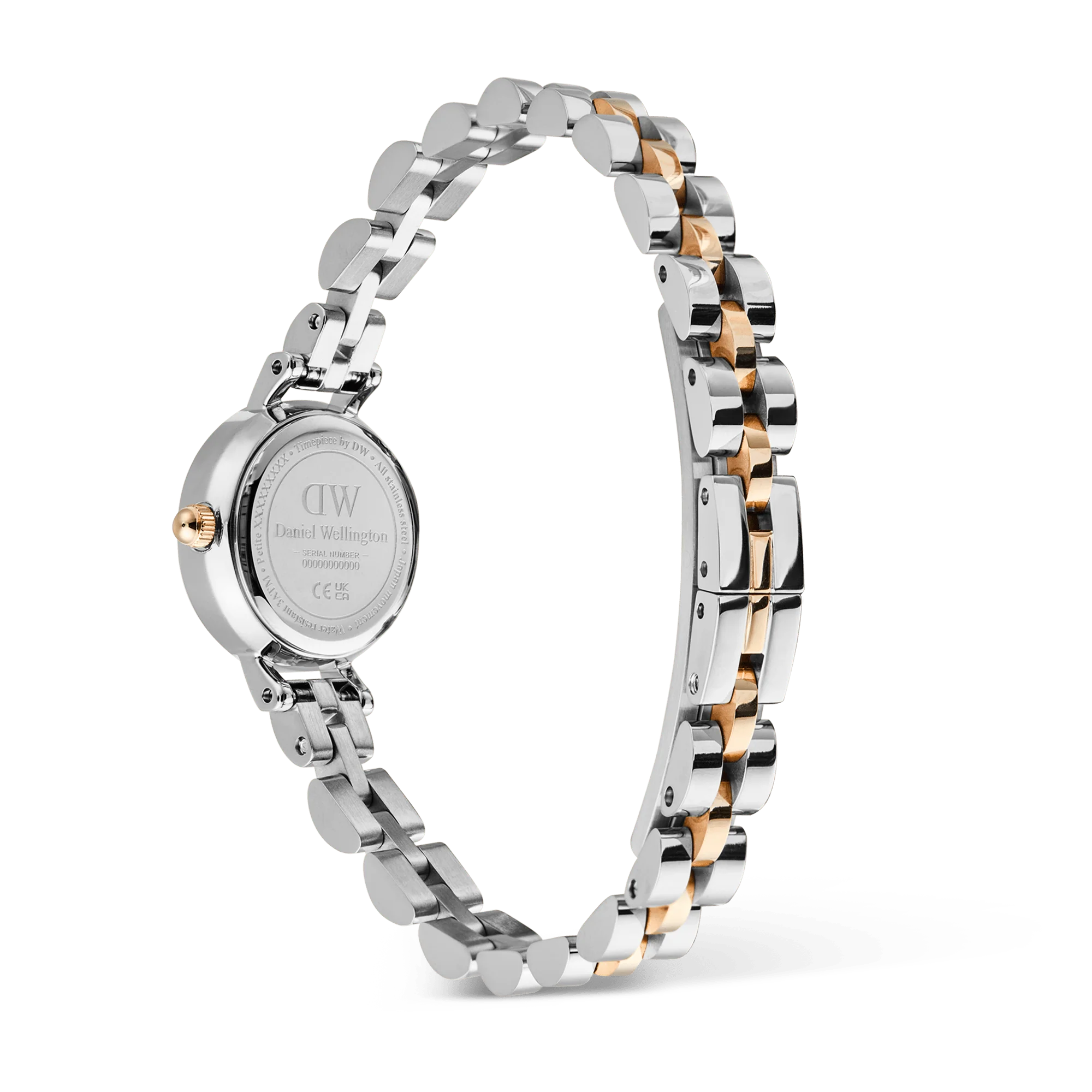 Petite Mini Arch 3-Link Two Tone Rose Gold - Image 5